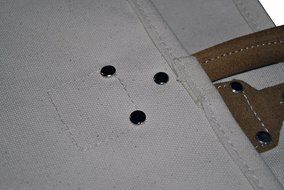 Custom LeatherCraft C390 Canvas Log Carrier N4