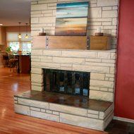 Belham Living Rustic Timber Beam Fireplace Mantel N9