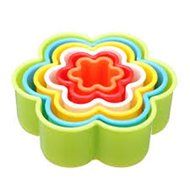 Cake &amp; Cookie Cutters Plum Flower Embossed Cutter Fruit Vegetable Cookie Cutter Mold N2