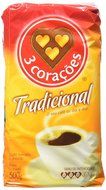 3 Cora&ccedil;&otilde;es Traditional Coffee 500 Grams