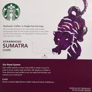 Starbucks Sumatra Dark Roast Coffee Keurig K-Cups, 96 Count N3