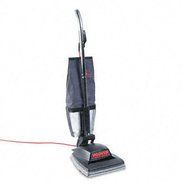 Hoover Commercial Guardsman Black Heavy-duty Bagless Upright Vacuum.