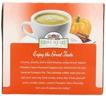 Grove Square Cappuccino, French Vanilla, 24 Count Single Serve Cups N89