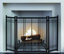 Pleasant Hearth Preston Fireplace Screen N2