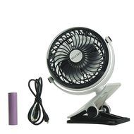 Portable Small Fan with Rechargeable Battery Compact Size Stroller Fan with Clip On Feature Good Fan for Camping... N2