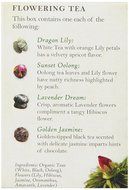 Numi Organic Tea Enchanted Blossoms Refill, Flowering Tea Variety Pack, 1.41 Ounce N14