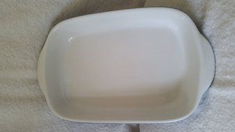 Vintage? Corelle Coordinates Stoneware Navy Blue Casserole Dish