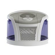 AIRCARE 3D6 100 Mini-Console-Style Evaporative Humidifier, White and Midnight Blue