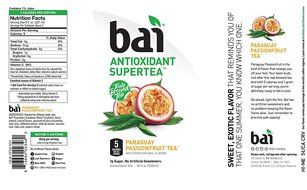 Bai Supertea Variety Pack, Antioxidant Infused Beverage, 18 Ounce (Pack of 12) N14