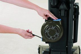 Bissell Velocity Bagged Upright Vacuum, Black, 3863 - Corded