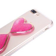 iPhone 7 Plus Case,Phezen Bling Glitter Soft Gel Clear TPU Case for iPhone 7 Plus,Glow in the Dark Luminous Heart... N6