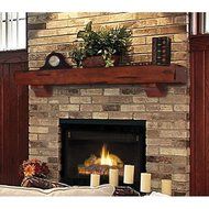 Pearl Mantels Shenandoah Traditional Fireplace Mantel Shelf N15