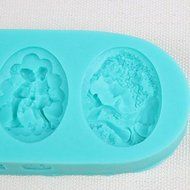 Tint The Silicone Magic Angel Sugar Craft Cake Mould Chocolate Jelly Mold N4