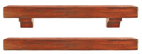 Pearl Mantels Shenandoah Traditional Fireplace Mantel Shelf N22