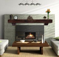 Pearl Mantels Shenandoah Traditional Fireplace Mantel Shelf N24