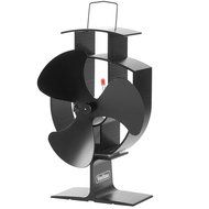 VonHaus Wood Stove Eco Fan - Heat Powered Ultra Quiet Triple Blade Fireplace Blower Fan for Efficient Heat Distribution... N13