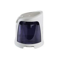 AIRCARE 3D6 100 Mini-Console-Style Evaporative Humidifier, White and Midnight Blue N2