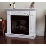 ProCom Deluxe Electric Fireplace With Remote Control - White Finish, Model# SFE24RE6-W