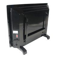 1500W 28" LCD Glass Panel Heater Silent Energy Saving Compact Wall Mount Heater N5