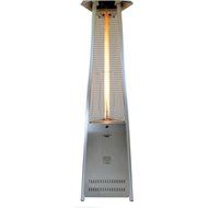 Lava Heat Italia 56,000 BTU Outdoor Patio Propane Tank Gas Heater with Specially Designed Borosilicate Shatter-Resistant...