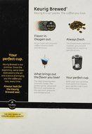 Keurig, Tully's House Blend Decaf, Medium Roast Coffee Extra Bold 24 K-Cup Single Serve Packs for Keurig Brewers N3