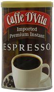 Caffe D'Vita Imported Instant Espresso, 3 Ounce Canister N6