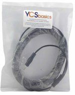 YCS Basics 50 Foot 3.5mm Male to Male Stereo Audio Cable Headphone / Phone / MP3 Cable- For Your Car AUX Port,... N14