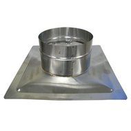 HomeSaver 6" UltraPro/Pro 13" x 13" 304 Alloy Pyramid CollarPlate