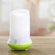 Essential Oil ultrasonic diffuser, 80ml Aromatherapy Cool Mist Humidifier with LED and 4 Timer Settings, Auto...