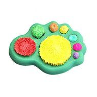 "Sunflower Bud Decorating Mold Fondant Silicone Cake Mould" shopping N3