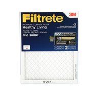 Filtrete Healthy Living Ultimate Allergen Reduction Filter, MPR 1900, 14 x 24 x 1-Inches, 6-Pack N5
