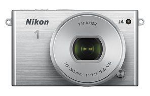 Nikon 1 J4 Digital Camera with 1 NIKKOR 10-100mm f/4.0-5.6 VR Lens (White) (Discontinued by Manufacturer) N2