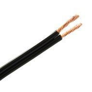 GearIT Pro Series 18 AWG Gauge Speaker Wire Cable, (50 Feet / 15.24 Meters), Black N5