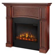 Bradford Slim Wall Mount Electric Fireplace, Features remote control, programmable thermostat, timer function,... N2