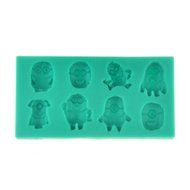 Baking Mould Cake Bread Mold Food-grade Silicone Durable Minions Parties Non Stick N2