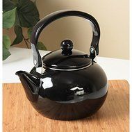 Calypso Basics Black 2-quart Teakettle by Reston Lloyd, 30100, made of Stainless Steel