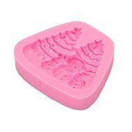 "dipshop Christmas Tree Snowman Silicone Mold Fondant Cake Mould" shopping