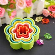 Cake &amp; Cookie Cutters Plum Flower Embossed Cutter Fruit Vegetable Cookie Cutter Mold N3