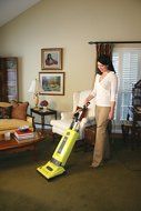 SEBO 9577AM Automatic X4 Upright Vacuum, Blue/Yellow - Corded N4