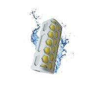 Bluetooth, Waterproof Indoor/ Outdoor Wireless Bluetooth Speakers, Built-In Microphone (Yellow/Gray) Rechargeable... N4