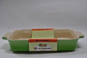 Le Creuset Rectangular Baker, 10.5", Fruit Green