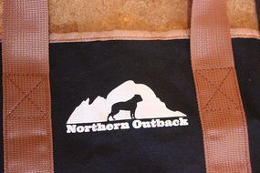 Northern Outback Firewood Log Carrier Canvas Wood Tote with FREE BONUS 8mm Magnesium Fire Starter! - Best for... N4