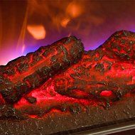 Bestmart INC 1500W Embedded Insert Electric Quartz Infrared Fireplace Heater Flame Logs W/ Remote Control N3