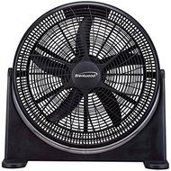 20 inch High Velocity 3 Speed Adjustable Round Floor, Table and Desk Power Fan, Black