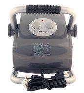 Air King 8900 Ceramic Heater with Pivoting Head and Adjustable Thermostat N9