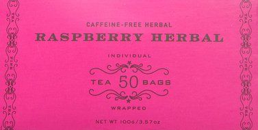 Harney and Sons Raspberry Herbal, Caffeine-Free Herbal 50 Teabags per Box N5
