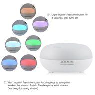 Essential Oil Diffuser, Leofan 200ml Aromatherapy Cool Mist Humidifier with Adjustable Mist Mode, 4 Timer Settings... N7