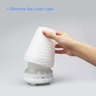 Codo 100 ml Aromatherapy Essential Oil Diffusers Portable Ultrasonic Cool Mist Aroma Humidifier with Color LED... N2