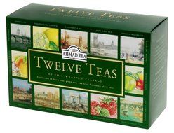 Ahmad Tea Twelve Teas, 60-Count Assorted Package N6