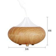 Wingco Cool Mist Air Humidifier - 7 Color LED Lights Changing, 140ml Essential Oil Diffuser Portable Aromatherapy... N6